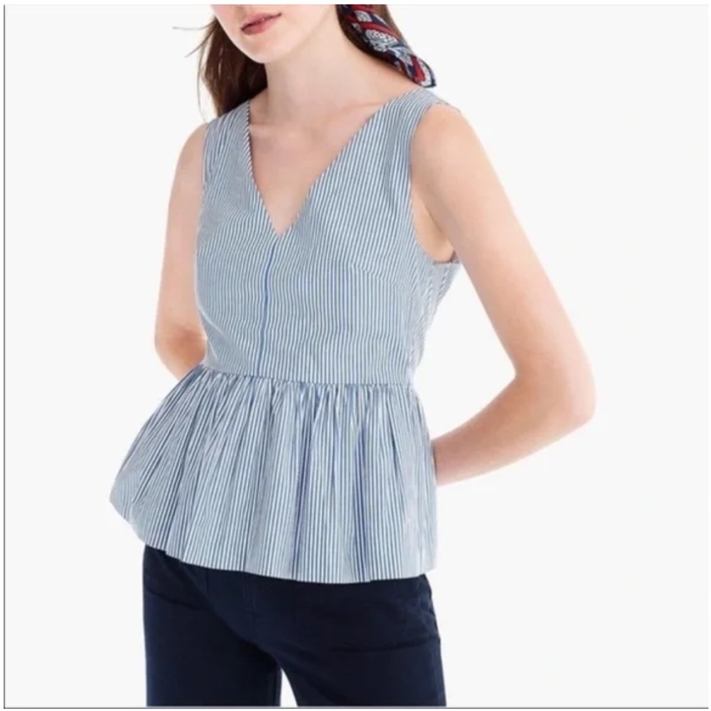 Jcrew peplum top